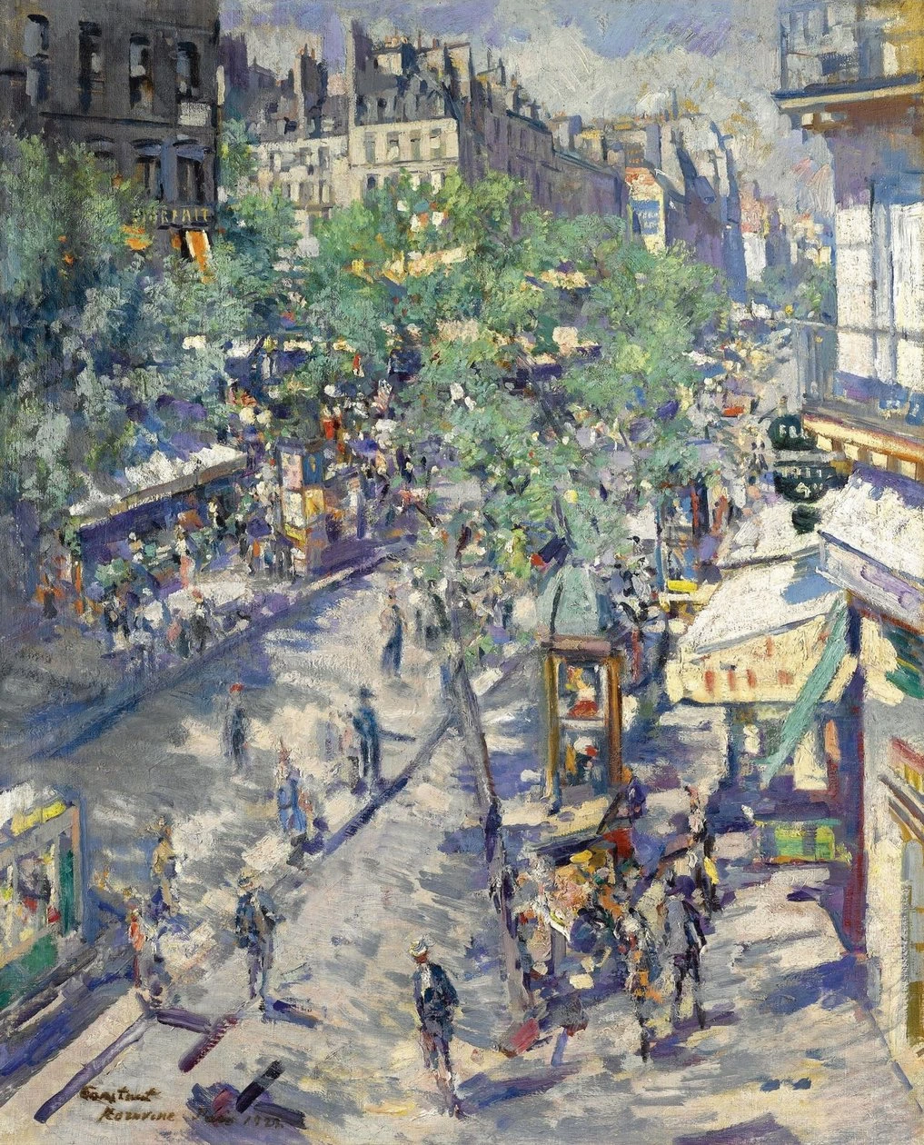 Konstantin Korovin - Il Boulevard de Sébastopol a Parigi